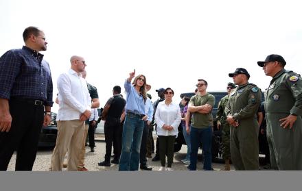 La Secretaria de Seguridad Nacional de Estados Unidos, Kristi Noem, arribó el miércoles 5 de noviembre a Ecuador.