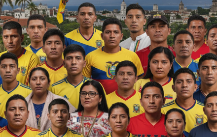 Imagen representativa de ciudadanos de varias provincias de Ecuador.