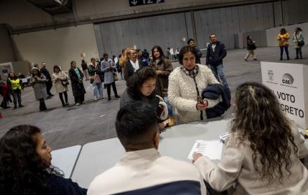 Votación en Madrid