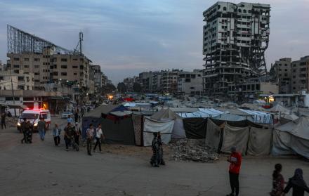 Tiendas de campaña Gaza