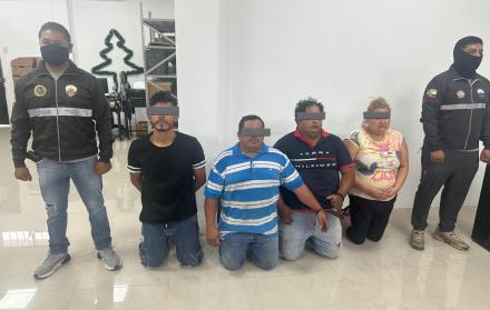 La Policía Nacional ejecutó una serie de operativos simultáneos en Manabí, Guayas, Bolívar y El Oro.