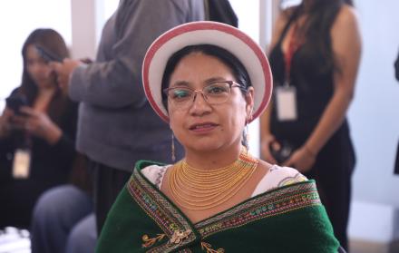 Mariana Yumbay, legisladora de Pachakutik