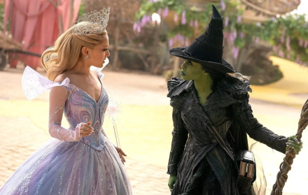 Wicked: por siempre, película protagonizada por Cynthia Erivo y Ariana Grande.