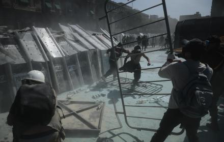 Manifestantes México