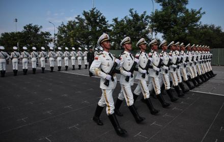 Soldados del Ejército China