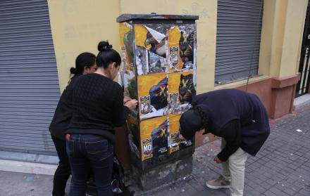 propaganda electoral en Quito