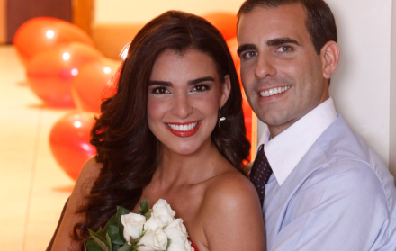 Giovanna Andrade y Diego Azanza