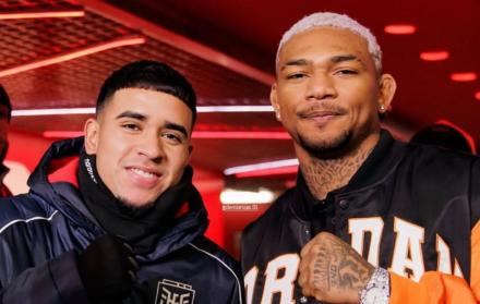 Kendry Páez y Michael Morales fútbol y UFC unidos.