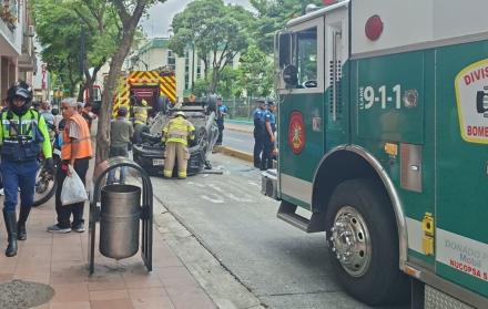 Accidente de tránsito en Guayaquil