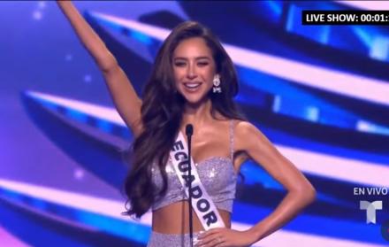 Nadia Mejía en Miss Universo 2025