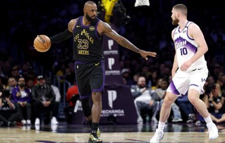 LeBron James, Los Angeles Lakers, NBA, temporada 23, nueva marca, Lakers