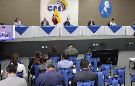 El Consejo Nacional Electoral (CNE) terminó de procesar las actas electorales de las 24 provincias del país.