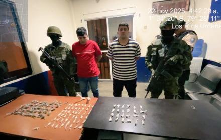 En Manabí fue aprehendido alias Manabita, identificado como integrante del grupo delictivo organizado Los Lobos.