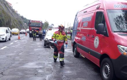 siniestro de tránsito en Quito