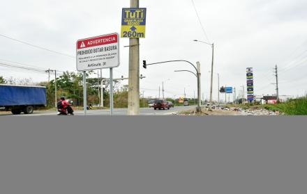 basura acumulada en Durán