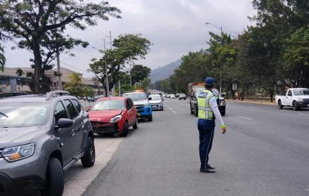 siniestro vial en vía a la costa
