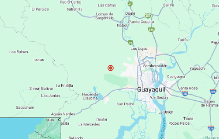 Temblor en Ecuador hoy 23 de noviembre de 2025 tuvo como epicentro Guayaquil.