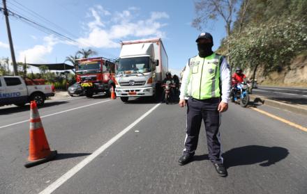 Controles vías Quito