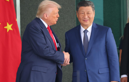 Donald Trump y el presidente chino