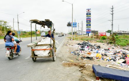 Basura en Durán respuesta.