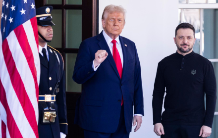 Donald Trump y Zelensky