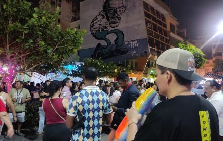 Baile en la calle Panamá