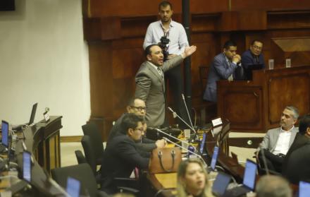 Juan Andrés González, jefe del bloque correísmo