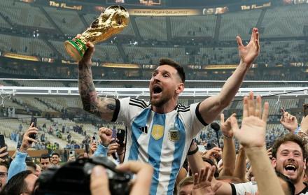Lionel Messi, Argentina Campeón Qatar 2022.