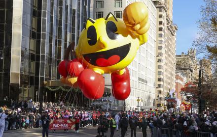 Pac-Man en el Macy’s Thanksgiving Day Parade
