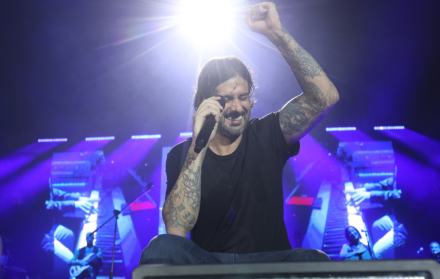 Melendi en concierto