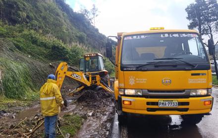emergencia por lluvias en Quito