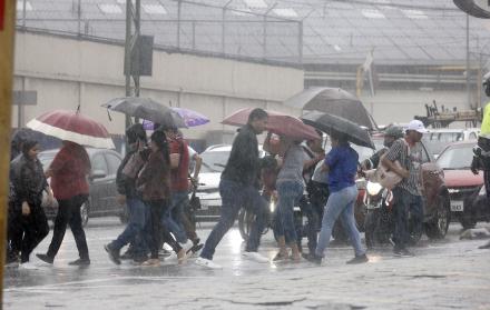 lluvia en Guayaquil