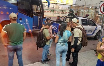 sicariato en bus en Playas