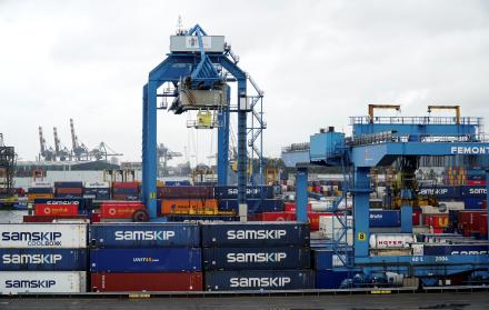 El puerto de Róterdam