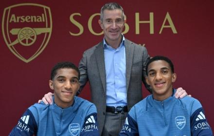 hermanos edwin y holger quintero arsenal