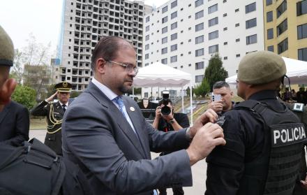 El ministro del Interior, John Reimberg, afirmó que el Gobierno ha ejecutado “los mayores golpes a la criminalidad organizada”