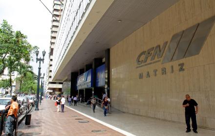 Fachada de la sede de la entidad, ubicada en el centro de Guayaquil.