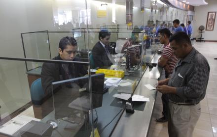 Ventanillas de banco Pichincha