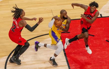 LeBRon James en los Lakers