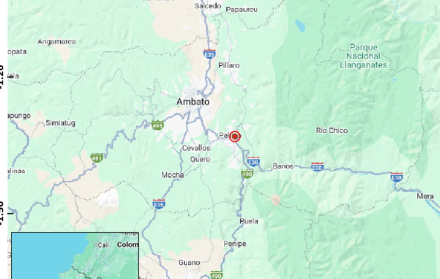 Sismo en Ecuador se sintió este 6 de diciembre.