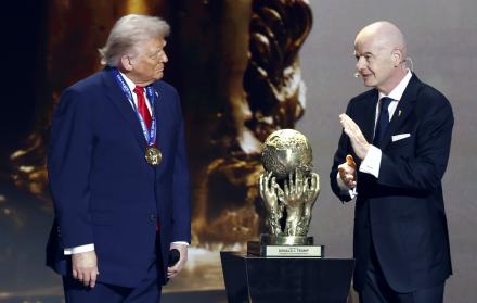Donald Trump Gianni Infantino