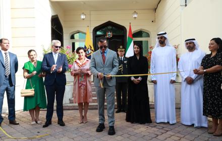 Embajada de Ecuador en Emiratos Árabes Unidos.