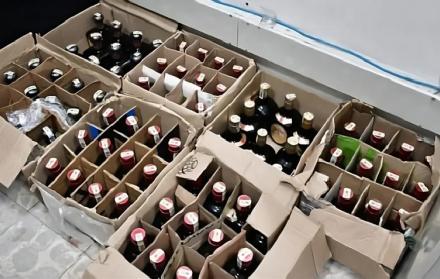 licor adulterado decomisado