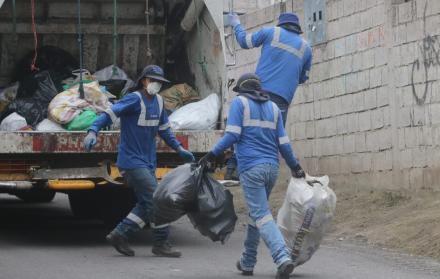 recolección de basura Quito