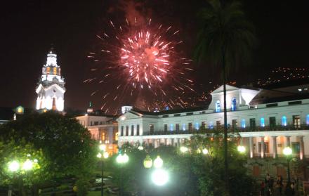 Fuegos articiales Quito