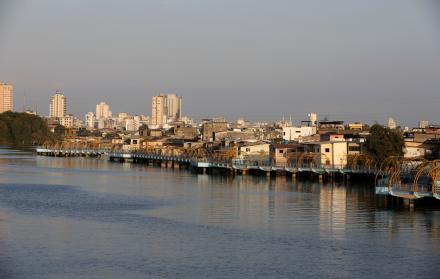 vista panorámica del estero Salado de Guayaquil