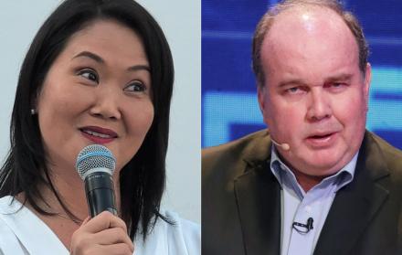 Keiko Fujimori y Rafael López Aliaga