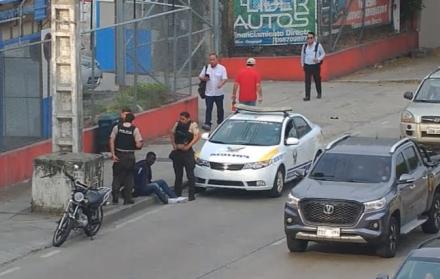 detenido por robo en Los Ceibos