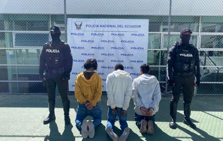 DETENIDOS POR SECUESTRO EN QUITO