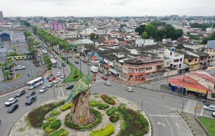 Cierre vial en La Alborada